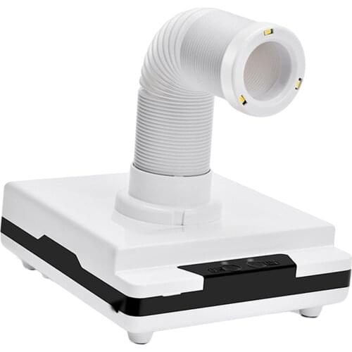 High Power Nail Dust Collector Nails Fan Remover Machine Telescopic Tube for Nail Drills Poly Nail Salon Accessories