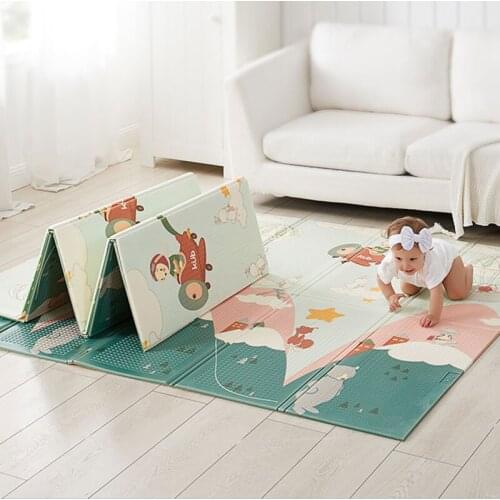 Childrens Bedroom Carpet Educational Toys for Kids Thick Foldable Baby Play Mat Toddler Crawling Pad XPE Foam Thickened Mats