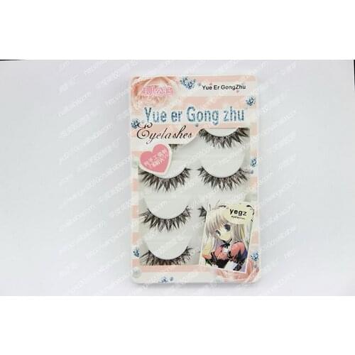 By dhl 500set 5Pair/set Crisscross Cheap False Eyelashes Lashes Eye Lashes Makeup Cosmetics Voluminous Eye Lashes Fake Eyelashes