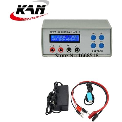EBC-A05+ Battery Capacity Power Performance Electronic Load Tester Charger for Mobile Battery Computer 5V Output