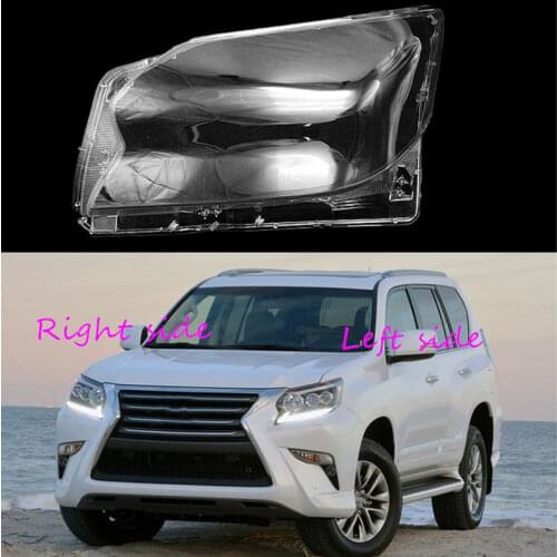 For Lexus GX400 GX460 GX470 2013 2014 2015 2016 Car Headlight cover Headlamp Lens Auto Shell Cover