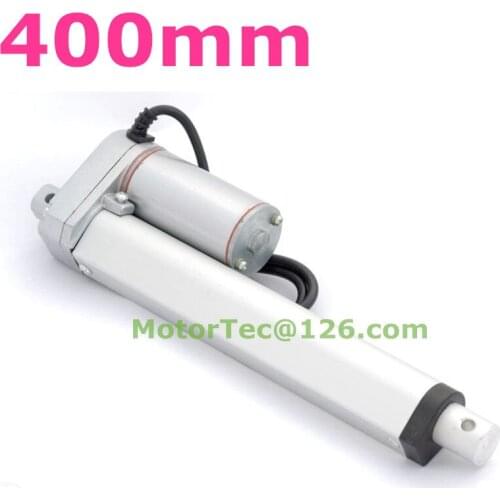 New electric Linear Actuator 12V 24V DC Motor controller 400mm Stroke max 100mm/s speed Linear motor
