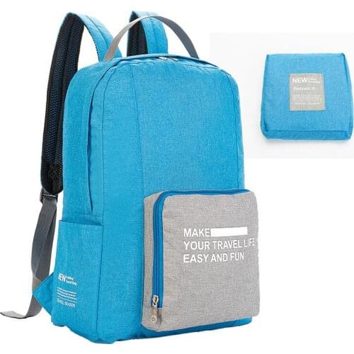 New Folding Lightweight Travel Backpack, Waterproof Oxford Cloth Can Store Travel Backpack