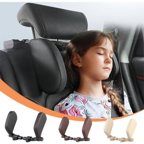 Car Head Support Kisses Neck Support Car Sleep Edge Head Support High Elastic Nylon Telescopic Support Side Kids