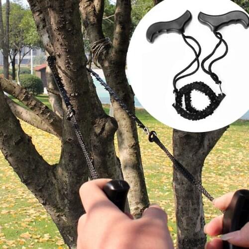 Outdoor camping Emergency Survival Tools High quality chain Saw Pocket Sawing Manganese steel +Plastic handle