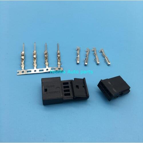 10/20/50/100 pcs 4Pin male female Central Locking Connector Atmosphere Light Plug 8 377 234 AMP TE 968813-1C For E46 E39 E38