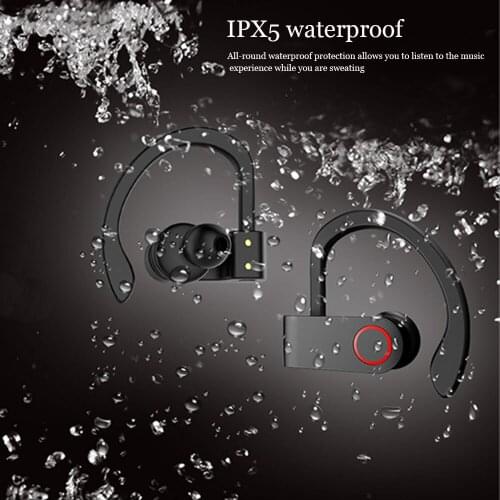 True A9 TWS wireless earphone Bluetooth 5.0 Stereo Sport headphones Waterproof ear hook Headsets MIC Gaming Headset