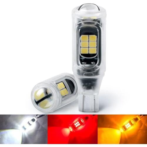 2PCS W16W LED T15 CANBUS Car Backup Reserve Lights Bulb Tail Lamp for Lada Granta Niva Priora Kalina Xray Vesta