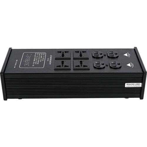 Crosbon CR-320 Power Strip Filter Outlet Purifier Socket 8-Bit Dual Circuit For HiFi Audio Equipment