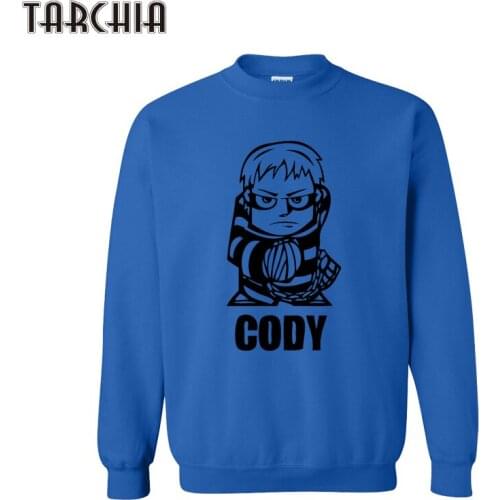 TARCHIA Mens Hoody Sweatshirt Spring Casual Slim Fit Hoodies Mens CODY Print Tracksuit Baseball Sweatsuit Outwear Pullovers