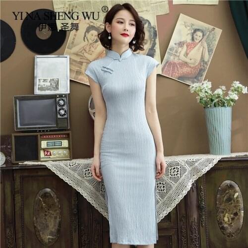 Traditional Chinese Qipao Wedding Dresses For Women Oriental Elegant Classic Slim Cheongsam Cotton Linen Long QIpao Lady Banquet