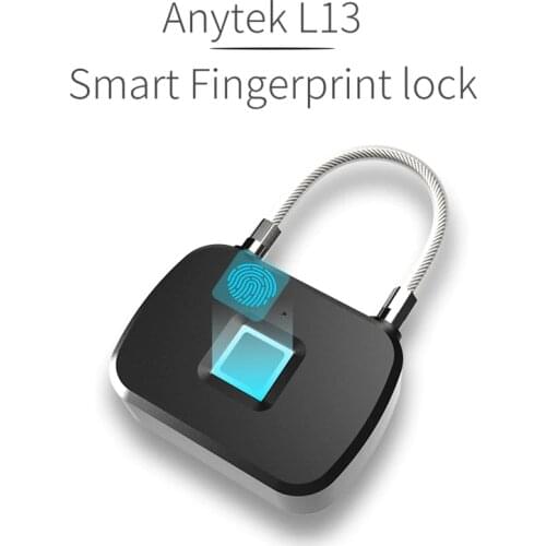 Keyless Safe Cerradura Inteligente Anti-theft Smart Candado Huella Waterproof Fingerprint Electronic Padlock digital Door Lock 3