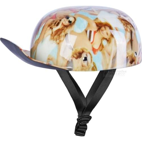 Unisex Motorcycle Helmets Retro Vintage Half Face Helmet Motobiker Riding Chopper Cruiser Racing Biker Helmets Casque Moto