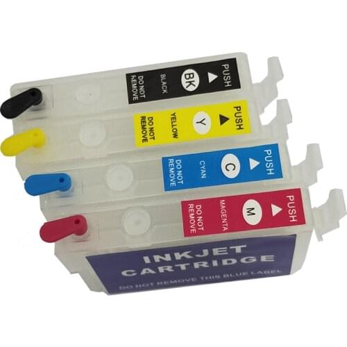 Einkshop 212 212xl T212 Refillable Ink Cartridge no Chip For epson WorkForce WF-2830 WF-2850 Expression Home XP-4100 XP-4105