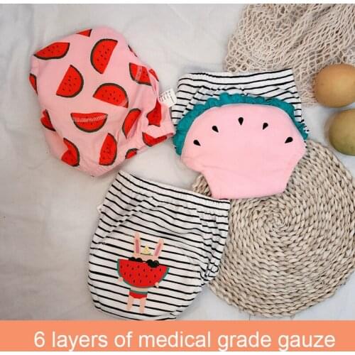 CROAL CHERIE 3pcs Baby Diapers Reusable Newborn Infant Nappy Cloth Diapers Washable underwear Adjustable Winter Summer Version