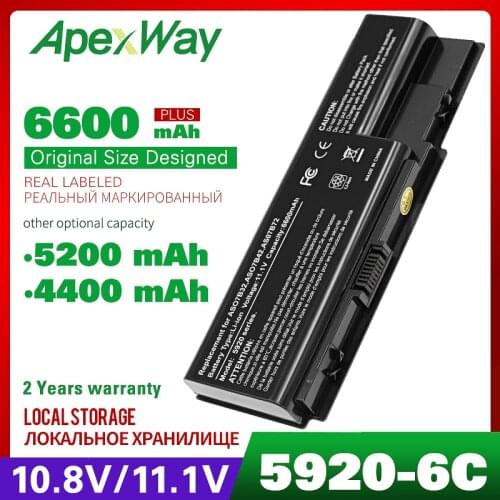 Apexway Laptop Battery For Acer AS07B31 AS07B32 AS07B41 AS07B42 AS07B51 AS07B52 AS07B71 AS07B72 AS07B31 AS07B51 AS07B61