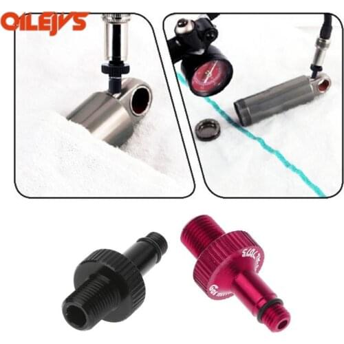 Bicycle Shock Absorber Converter Valve Air Pump Absorption Aluminum Alloy Repair Tools Conversion Professional MTB Bike Parts
