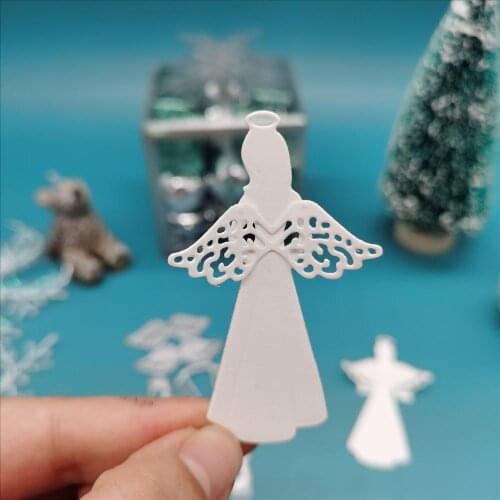 Angel greeting card decorate Metal Cutting Dies Stencils for DIY Scrapbooking photo album Decorative Embossing DIY new 2021
