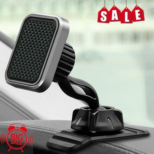 Magnetic Car Phone Holder Magnet Mount Mobile Cell Phone Stand Telefon GPS Support For iPhone Xiaomi MI Huawei Samsung LG