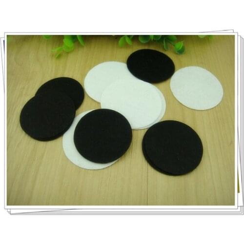 Free Shipping 8Cm Round Felt Accessory Patch Circle Felt Pads DIY Flower Material 500Pcs/Lot