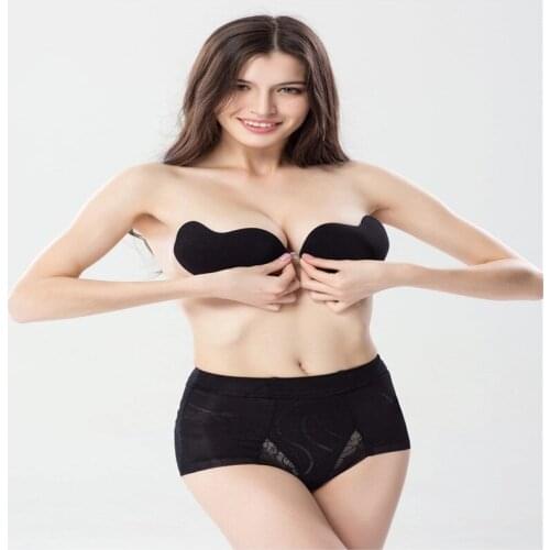 Free shipping/sexy ladies high quality strapless self adhesive invisible bra