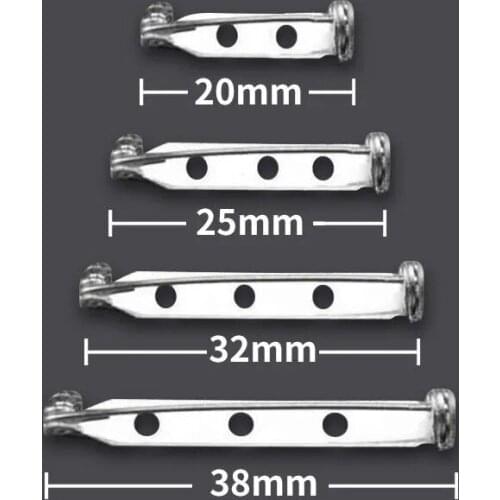 Brooch With Lock Tie Pins Handmade DIY Hair Accessories Corsage Pins Safety Pin Insurance Style Paper Clip Can Be Sewn Glued