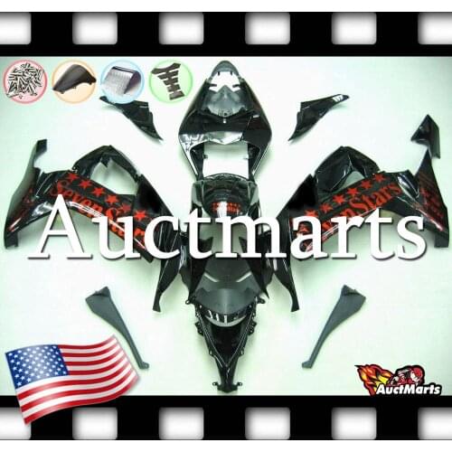 For Kawasaki Ninja ZX10R 08-10 08 09 10 Injection Plastic Fairing Kit (P/N:3j4)