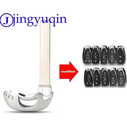 Jingyuqin Smart Key Emergency Blade For Chevrolet Camaro Volt Malibu 2016 2017 HU100