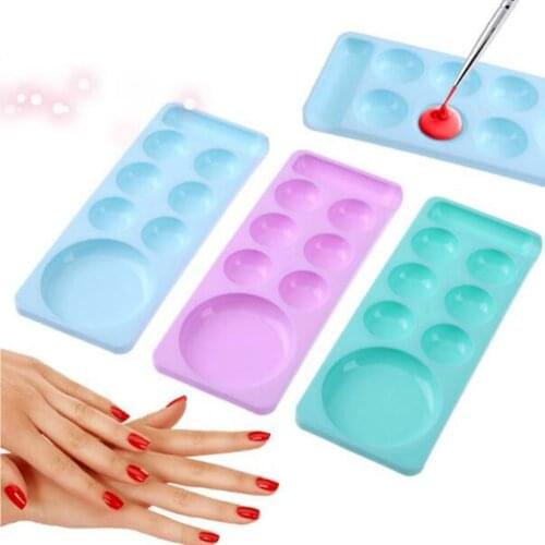 Makeup Cosmetics Nail Art Pigment Blending Tray Palette Microblading Ink