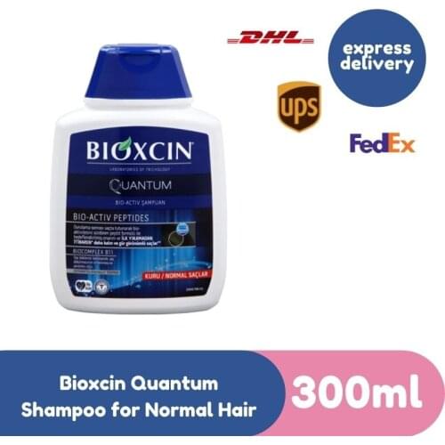 Bioxcin Quantum BIO-ACTIV Hair Shampoo for Dry/Normal Hair Type, 300ml / 1 Pack