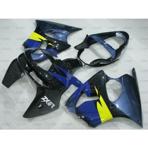 Ninja Zx-6r 1998 - 1999 Fairing Zx6r 99 Fairings Zx6r 1998 purple Black Silver Bodywork