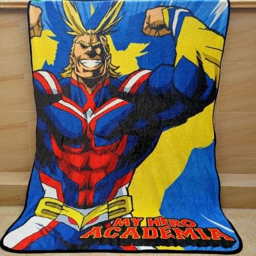IVYYE My Hero Academia Super man Anime Blanket Plush Velvet Warm Decoration Bed Home Throw Sofa Blankets Unisex Gifts NEW