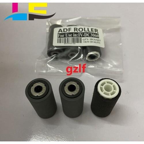 1 set of original ADF Roller for Xerox IV DCC 3065 3060 5070 2265 3070 2260 2060 feeder pickup wheel 3PCS