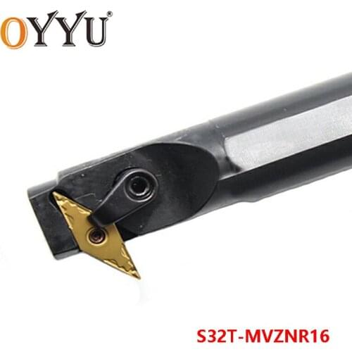 OYYU S32T-MVZNR16 Carbide Inserts for Holder 32mm MVZNR Lathe Cutter CNC Shank Turning Tool Boring Bar