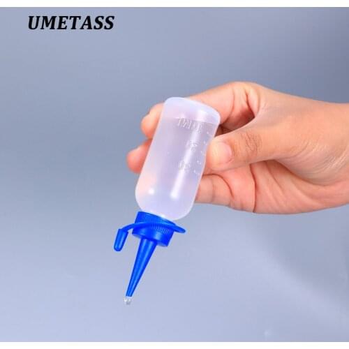 UMETASS Empty 30ML plastic glue bottle with long tip cap Squeeze Soft PE container for Oil,Liquid,paint 10PCS/lot