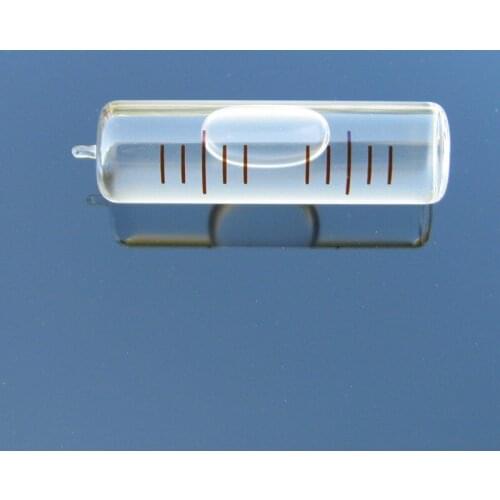 QASE 11*38mm Tubular Spirit Level Bubble High Accuracy Vial Level Mearsurement Instrument 40"/2mm