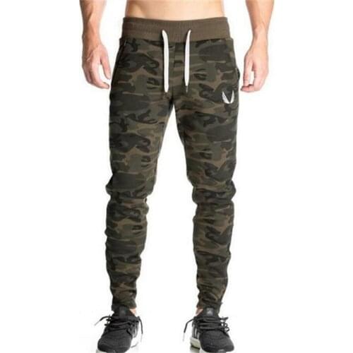 Spring Casual Sports Camouflage Pants Muscle Trendiness Slim Fit Loose Breathable Fashion Teen Tight Small Feet Pants