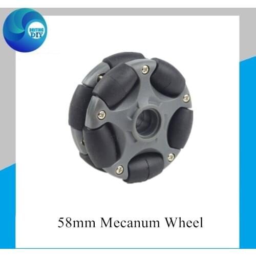1pcs 58mm Omni/universal Wheel for Arduino Robot Car Chassis Kit for DIY Robotic Motor platform Competition RC Toy