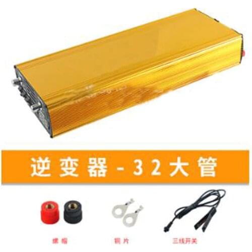 12v inverter head high-power multi-function 32-tube intelligent electronic boost converter