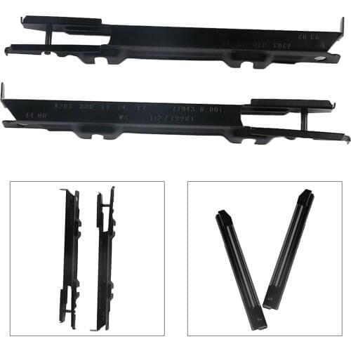 2Pcs Car Right & Left Front Bumper Bracket End For Mercedes Benz C240 C320 C230 C32 C55 AMG For CLK63 AMG CLK320 CLK350 CLK500