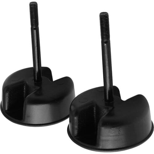 2 Pcs 76.6mm Car Hard Top Mounting Screws Knob For 2/4 Door Jeep Wrangler Hardtop 2017-18 ABS Plastic Car Accessories