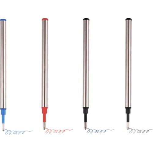 5pcs Ballpoint Pen Refills Replacement 0.5mm Blue Black Red Ink Color for School Office Stationery 1XCB
