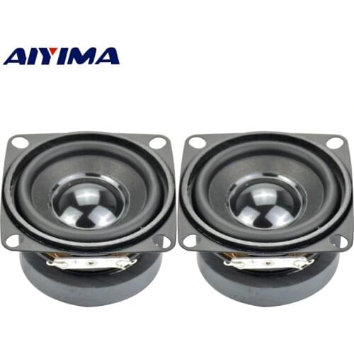 AIYIMA 2Pcs Subwoofer HIFI 2 Inch 4Ohm 5W Full Range Speaker Mini Woofer Speakers DIY Audio Subwoofer Loudspeaker