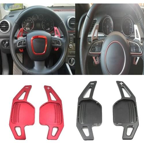 Car Replacement For Audi A3 A4 A4L A5 A6 A7 A8 Q3 Q5 Q7 TT S3 R8 Car Steering Wheel Shift Paddle Shifter Extension