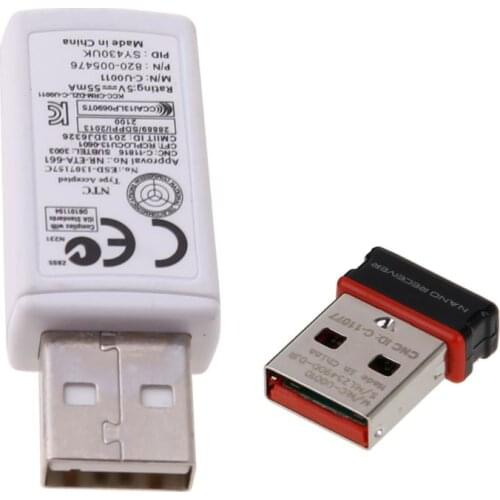 W3JD New Usb Receiver Wireless Dongle Receiver USB Adapter for logitech mk270/mk260/mk220/mk345/mk240/m275/m210/m212/m150 Mouse