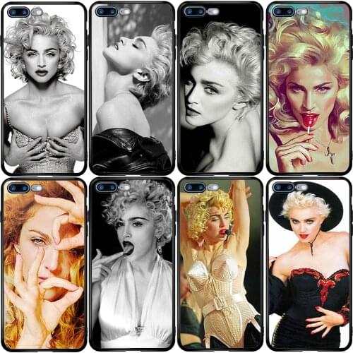 Phone Case for Xiaomi Redmi Note 10 9 9S 9A 8 8T 7 6 7A 6A 5A 5 A1 A2 A3 Pro Max Plus Lite Sexy Madonna