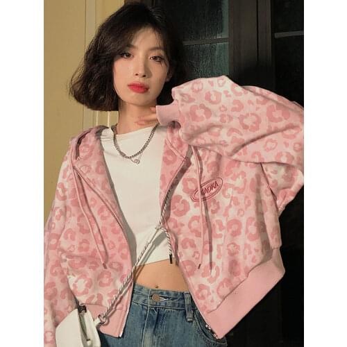 Женские короткие толстовки Deeptown China At AliExpress