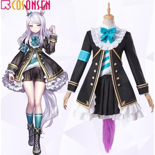 Uma Musume Pretty Derby Mejiro McQueen Cosplay Costume COSPLAYONSEN Race Outfits Full Set