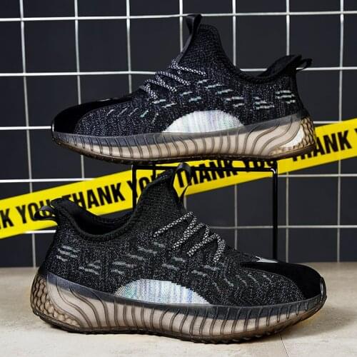 Mens Sunmmer Breathable Lightweight Walking Sneakers Comfortable Gym Shoes Running Footwear Fashion Boys Luminous Tennis