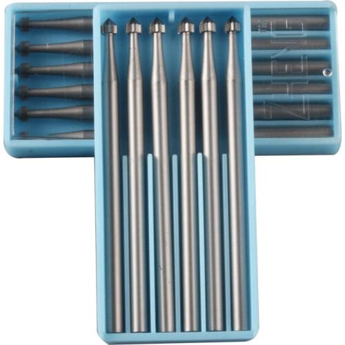 Jewelry Stone Setting Bur 6pcs/lot Round Cutting Burr For Setting Gems Jewellery Tools